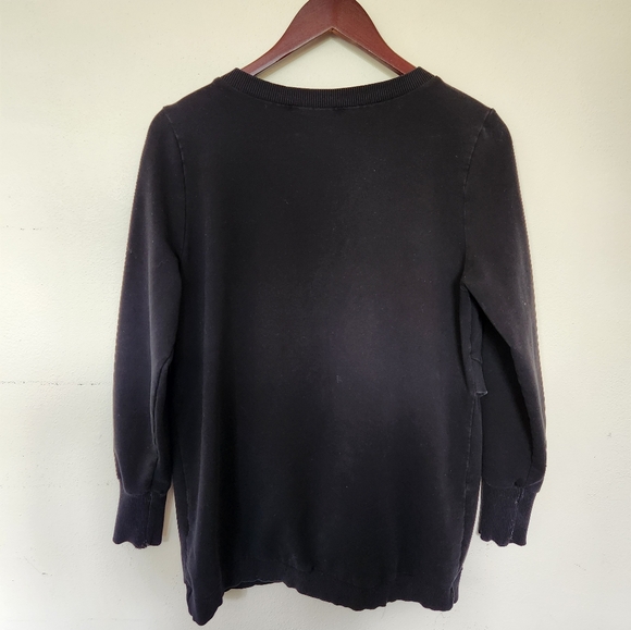 9 Fashion Maternity and Nursing Sweatshirt With Crossover Design *flaw in fabric - Picture 5 of 5